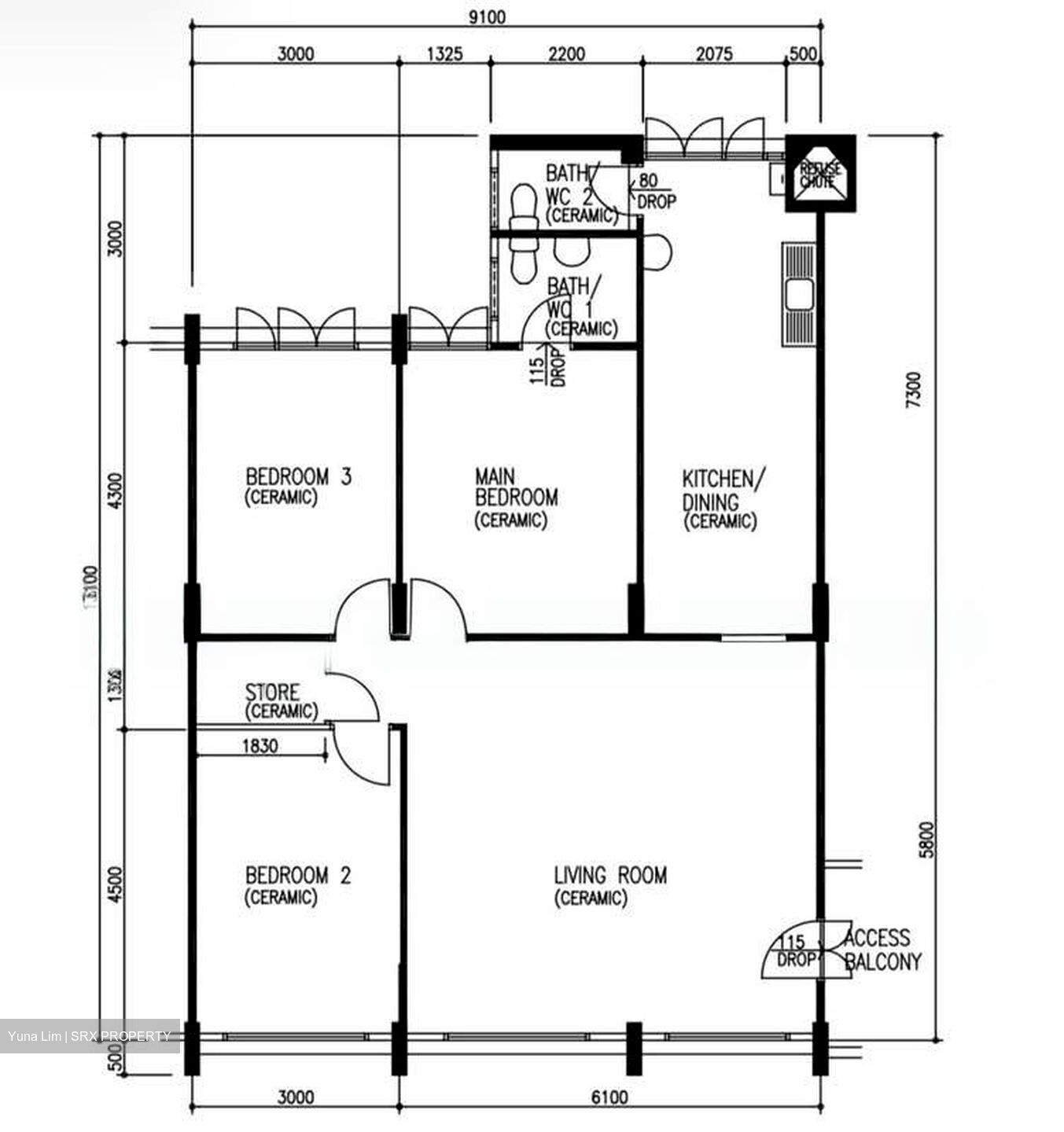 Blk 253 Yishun Sunshine (Yishun), HDB 4 Rooms #587183231